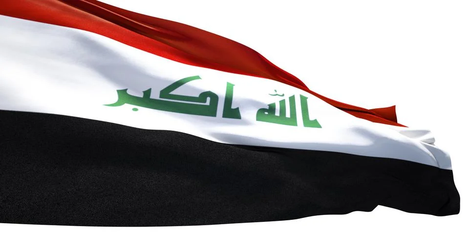 Flag of Iraq Stock Illustration