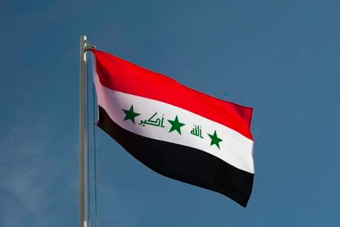 Flag of Iraq Stock Photos
