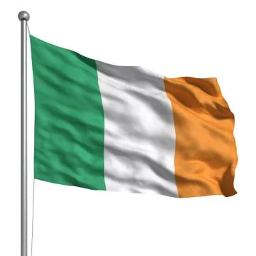 Flag of ireland Stock Illustration