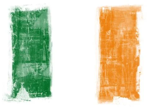Flag of ireland Illustrazione stock