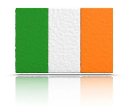 Flag of ireland Stock Illustration