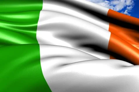 Flag of ireland Stock Illustration