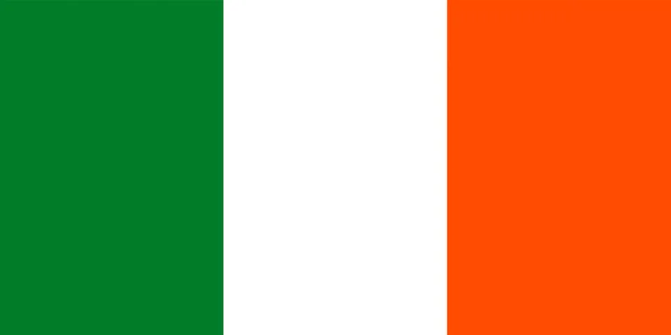 Flag of Ireland Stock Illustration