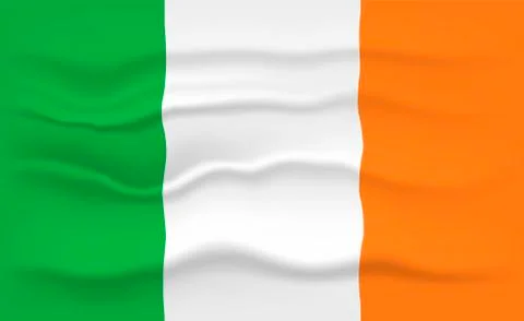 Flag of Ireland Stock Illustration