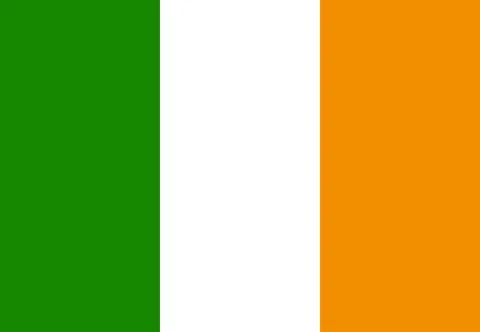 Flag of Ireland. Vector Illustration Ilustração Stock