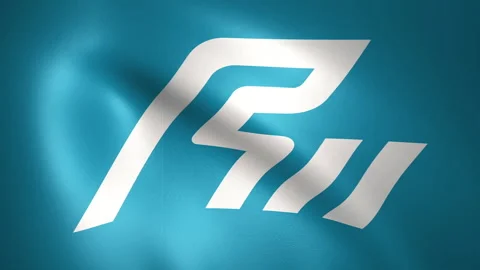 The Flag of Ishikawa Prefecture Waving in the Wind (CG | LOOP) Видео 176281435