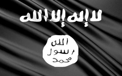 Flag of Islamic State - (ISIL or ISIS) Stock Illustration