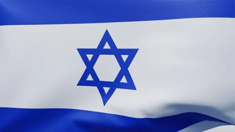 Flag of Israel	 Stock Footage 285652470