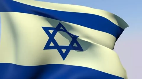Flag of Israel HD Stock-Footage 14401952