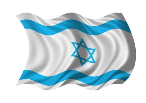 Flag of israel Stock Illustration