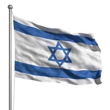 Flag of israel Stock Illustration