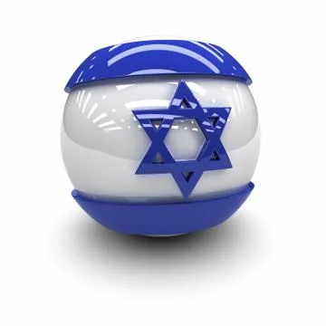 Flag of israel Stock Illustration
