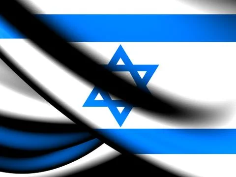 Flag of israel Stock Illustration