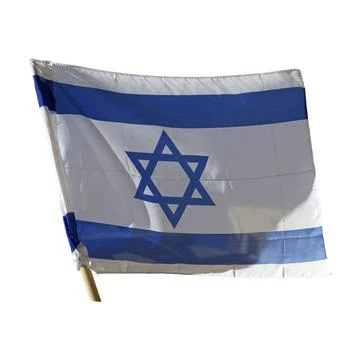 Flag of Israel Stock Photos