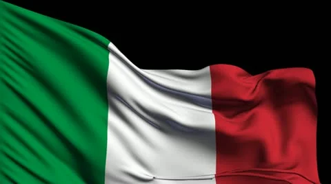Flag of Italy Stockbeeldmateriaal 22280436