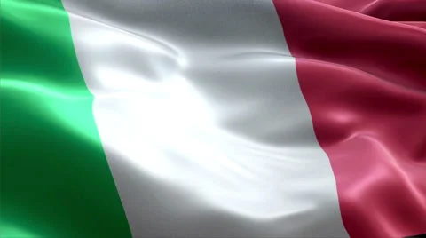 Flag Italy Vídeos de archivo 47748241