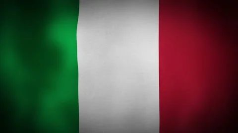 Flag Italy Stock Footage 54426282