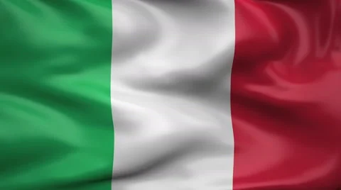 Flag of Italy Video stock 64456752