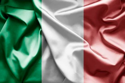 Flag of italy Stock Illustration