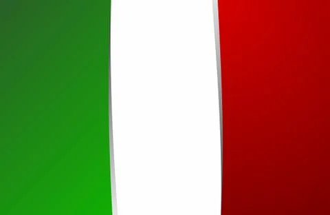 Flag of Italy Stock Illustration