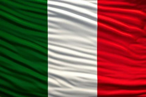 Flag of italy Stock Illustration