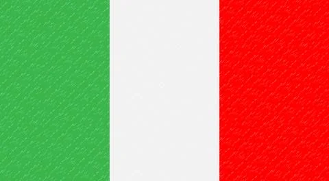 Flag italy Stock Illustration