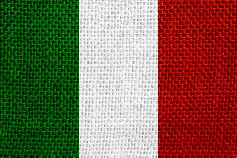 Flag of Italy Illustrazione stock