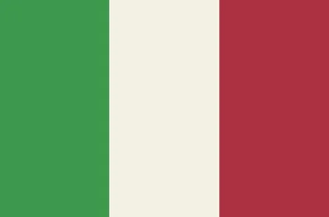 Flag Of Italy Stock Illustration