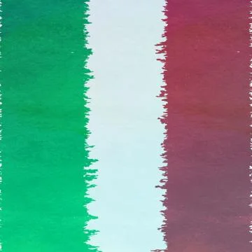Flag of Italy Stock Illustration
