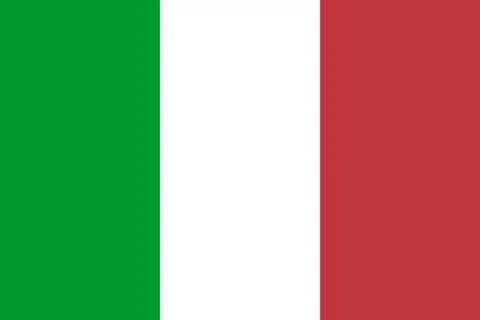 Flag of Italy Stock Illustration