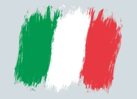 Flag of Italy Stockillustratie