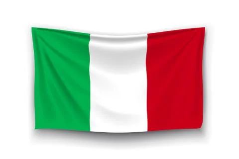 Flag of italy Stock Illustration