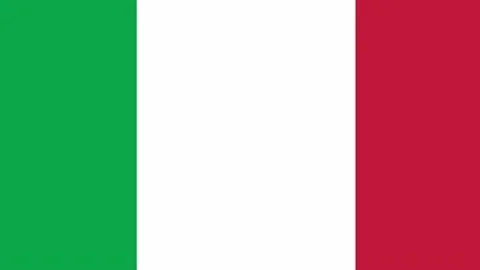 Flag of Italy moving sideways Video stock 218382815