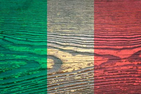 Flag of Italy Stock Photos