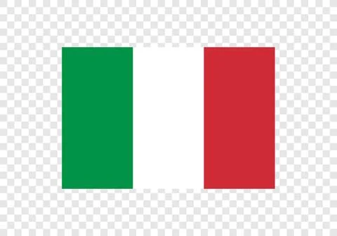 Flag of Italy vector design Stock Illustration