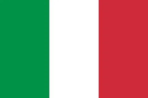 Flag of Italy Vector illustration Stock Illustration