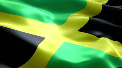 Flag Jamaica Stock-Footage 47748394