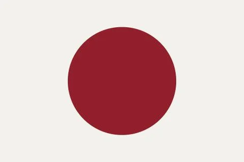 Flag Of Japan Stock Illustration