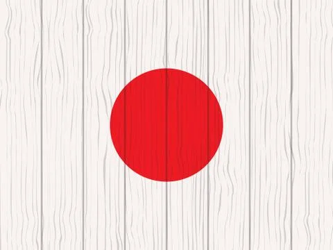 Flag of Japan Stock Illustration