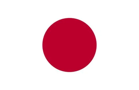 Flag of Japan Stock Illustration