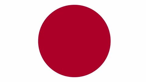 Flag of Japan moving sideways 스톡 동영상 220774672