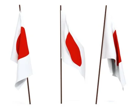 Flag of Japan Stock Photos