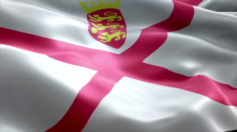 Flag Jersey Video stock 47748888