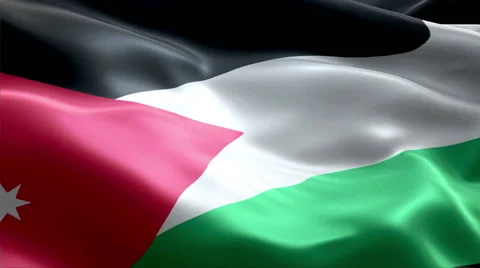 Flag Jordan Video stock 47749133