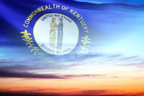 Flag of Kentucky - US state Stock Illustration