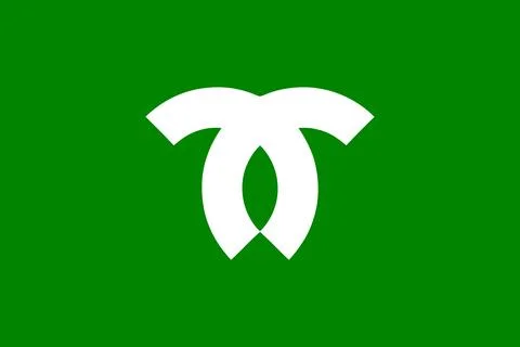 Flag of Kobe, Hyogo Stock Illustration