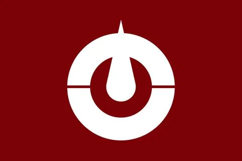 Flag of Kochi Prefecture Stock Illustration