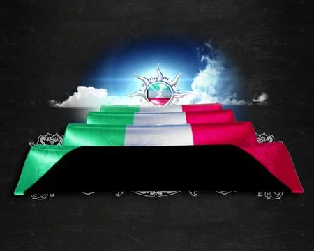 Flag Kuwait quality designer flag Stock Illustration
