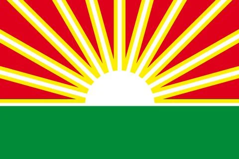 Flag of Lara State Stock Illustration