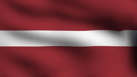 Flag of latvia Video stock 891438